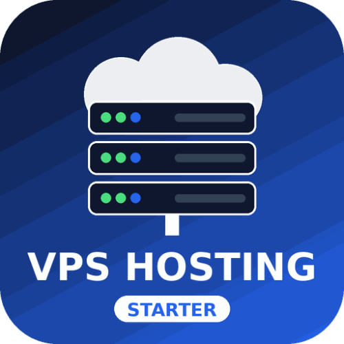 VPS Hosting server icon - Starter plans