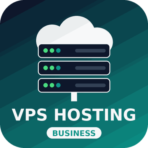 VPS Hosting server icon - Business plans