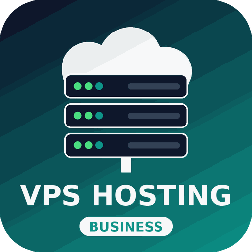 VPS Hosting server icon - Business plans