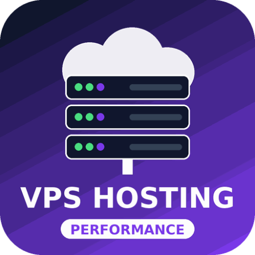 VPS Hosting server icon - Performance plans